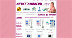 Desktop Screenshot of fetaldoppler.net